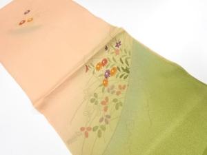 未使用品　正絹　帯揚げ